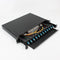 rack mounted  LC /UPC 24 cores 1U 12 ports patch panel