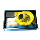 1*32 SC/UPC 1U panel type fiber optic splitter