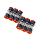 7/3.5mm 12/10 mm 14/10mm Air-blown Plastic HDPE Optic Fiber Cable Micro Duct Connectors For Underground Telecom Pipe Connection