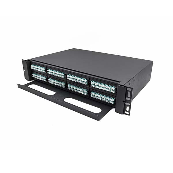 192 core MPO/MTP-LC fiber optic patch panel optical cassettes