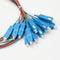 Faytek SC/UPC 12 color singlemode easy strip fiber pigtails