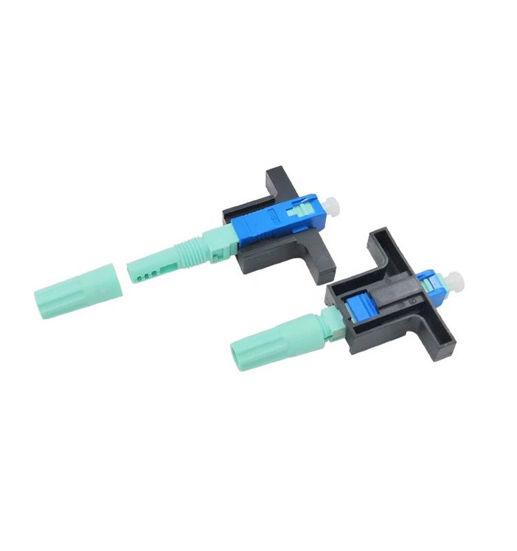 Ftth optical sc upc dual stable fiber optic fast connector