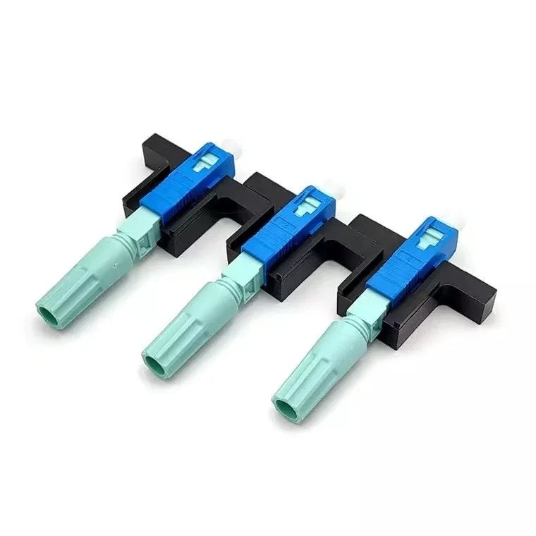 Ftth optical sc upc dual stable fiber optic fast connector