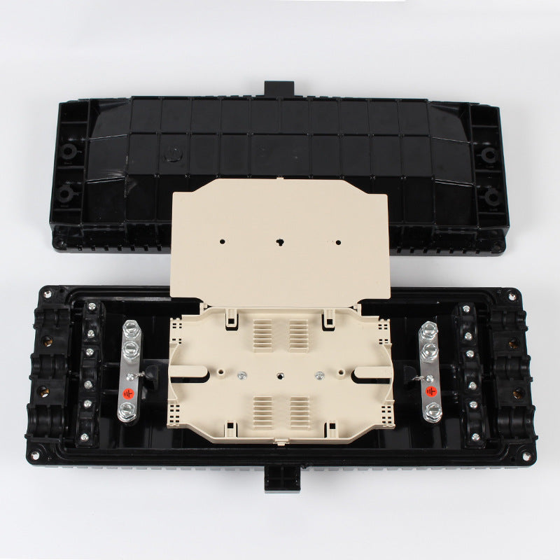 IP68 12 24 48 96 core horizontal fiber splice closure