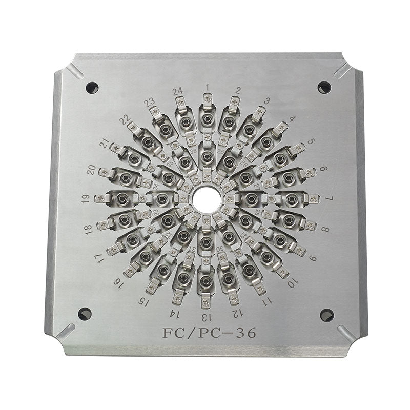 Polishing Fixture/Holder for FC/UPC 36 Connectors (FC/UPC-36 Connector Jig)