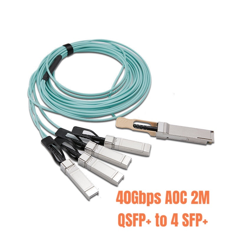 40G QSFP+ TO 4*SFP+ AOC Series 2M