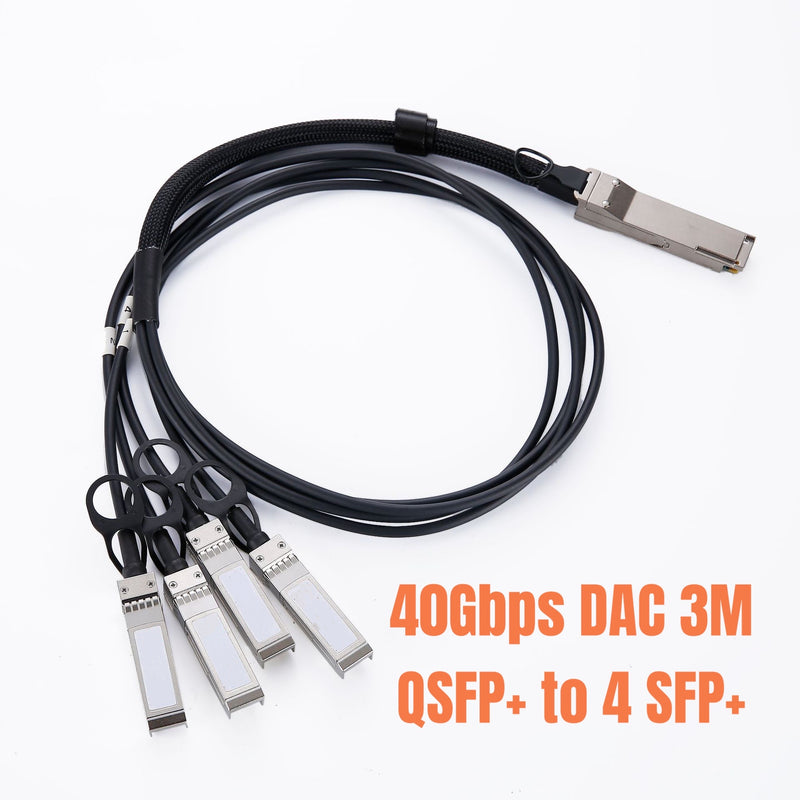 40G QSFP+ TO 4*SFP+ DAC Series 3M