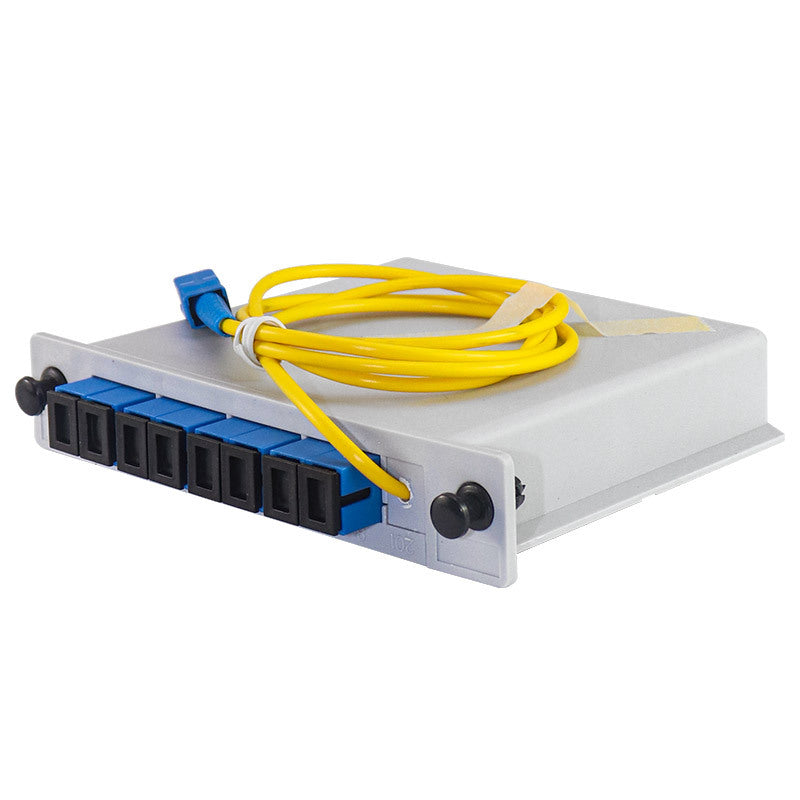 1*8 SC UPC LGX Cassette Module PLC Fiber Optical Splitters with pigtail