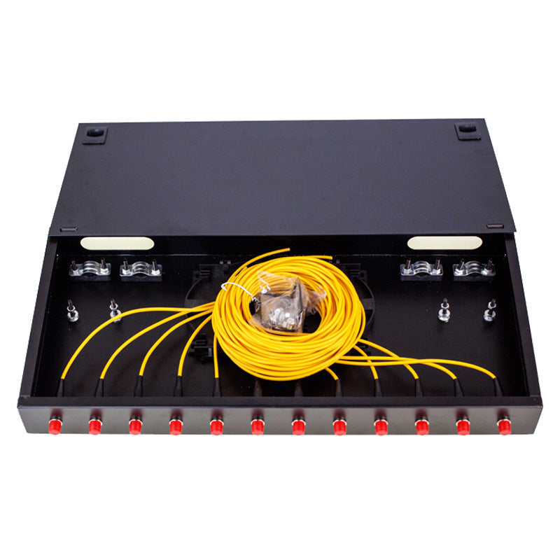 Fc Patch Panel Adapter rack mounted FC 1U 12 ports patch panel – Faytek