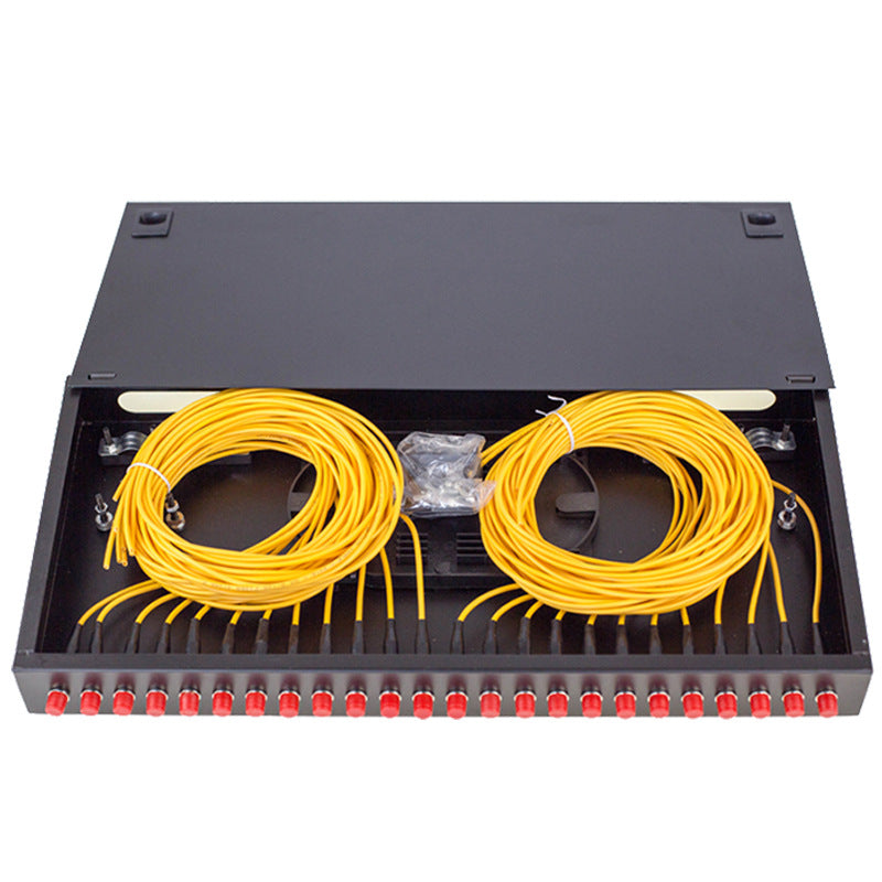 rack mounted FC 1U 24 ports patch panel – Faytek